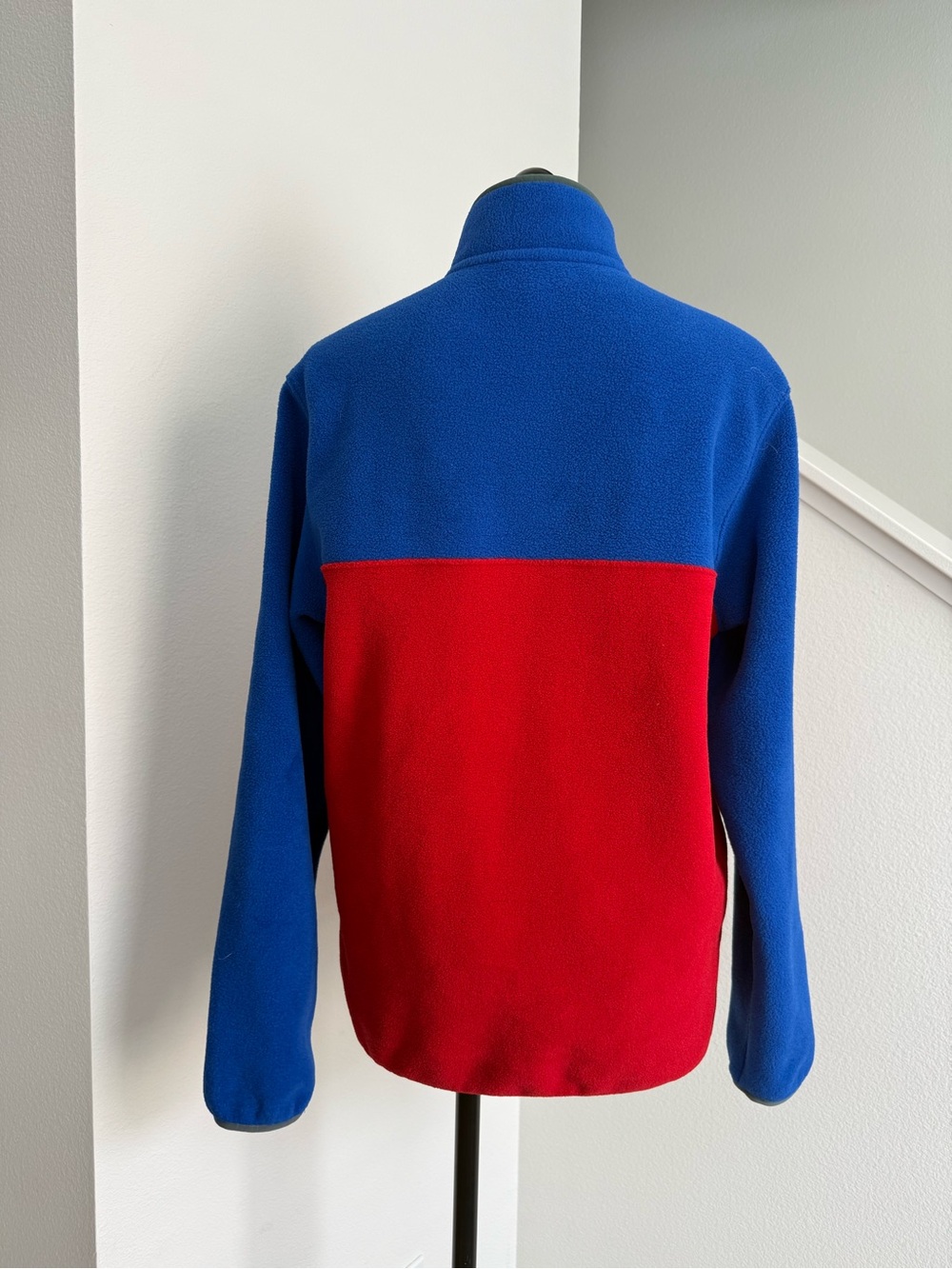 PATAGONIA Mens Women’s Medium Color Block SYNCHILLA Snap Fleece Pullover Sweater - Picture 4 of 8